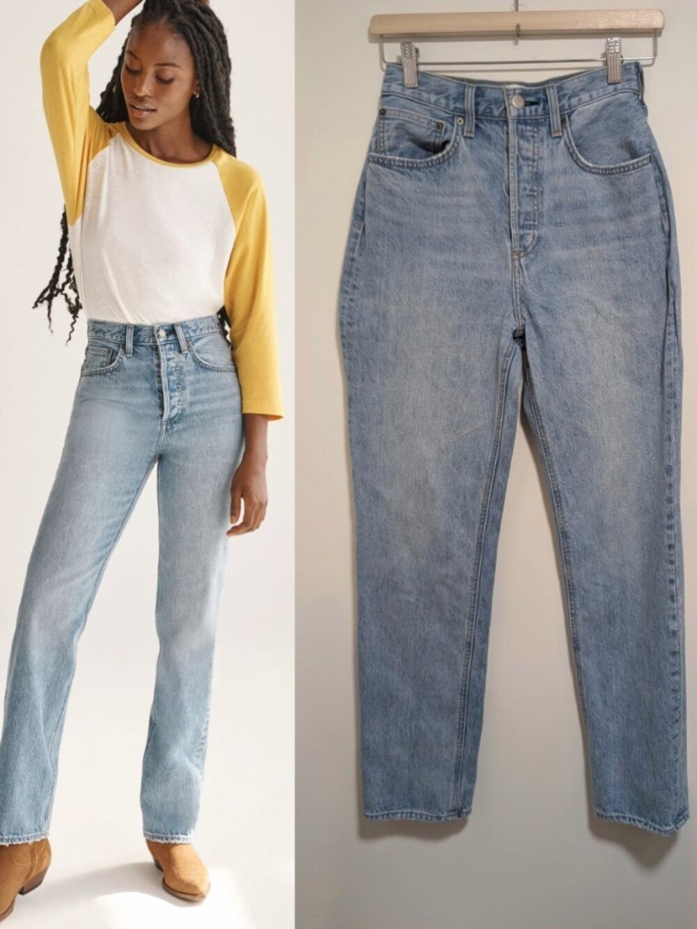 {Altered} Artizia Denim Forum | The Joni High Rise Loose 32L in Light Wash